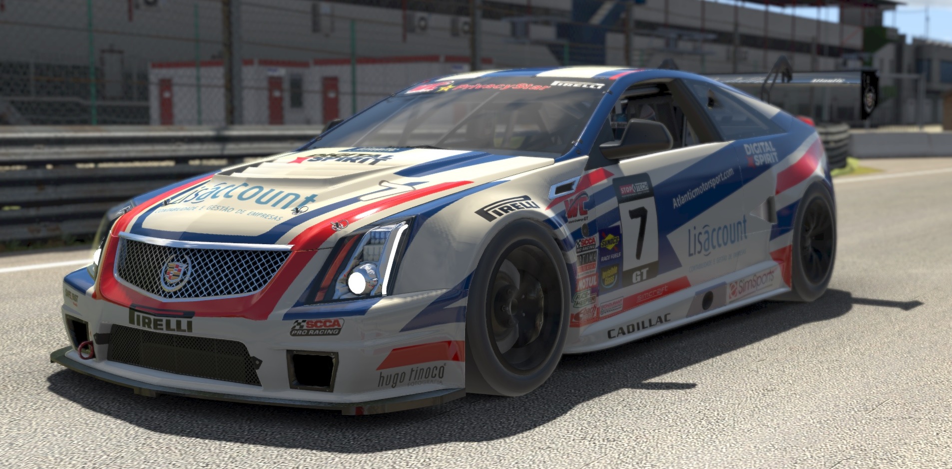 Atlantic Motorsport presents the new Cadillac CTS VR for iRacing