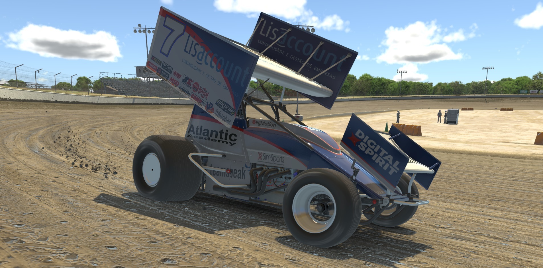 Atlantic Motorsport presents the new Dirt Sprint 360 for iRacing