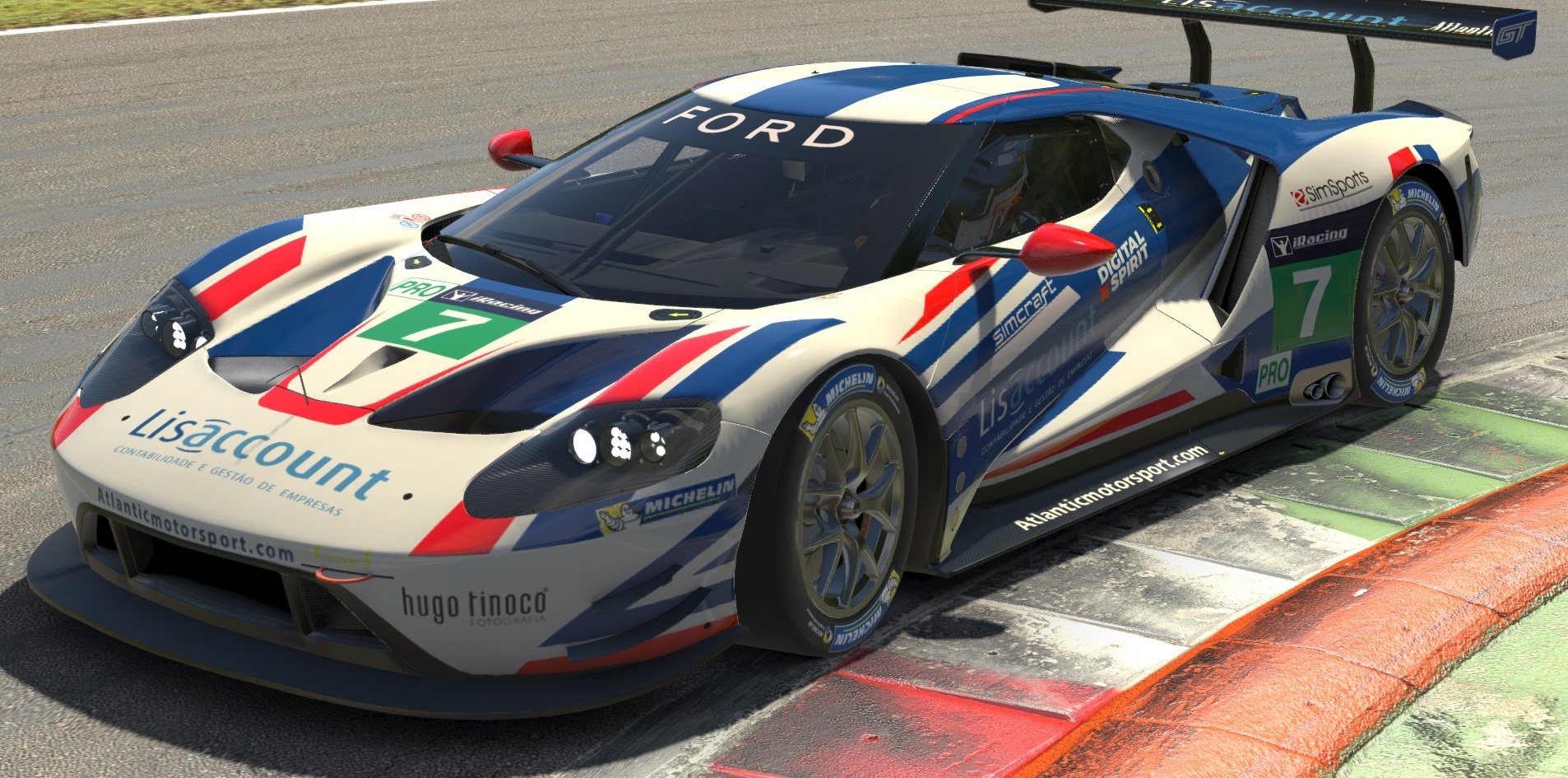 Atlantic Motorsport presents the new Ford GT 2017 for iRacing
