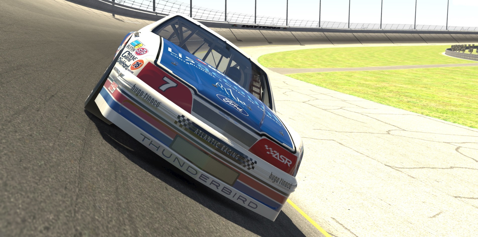 Atlantic Motorsport presents the new 1987 Ford Thunderbird for iRacing