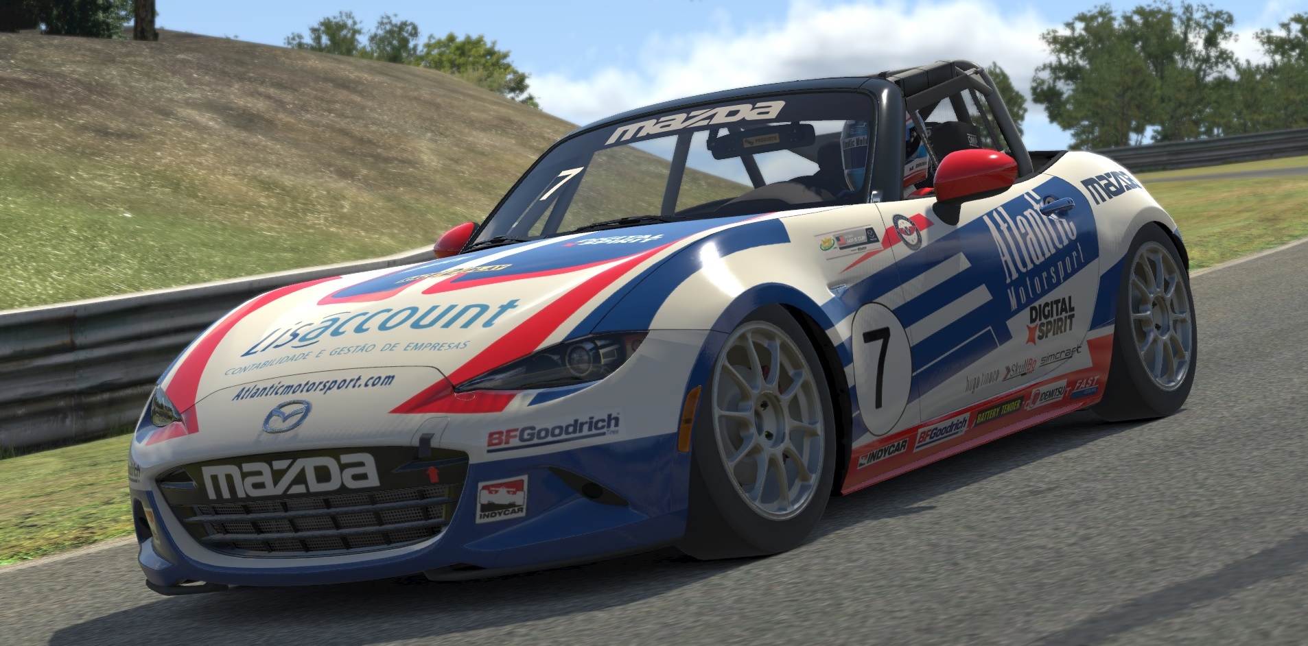 Atlantic Motorsport presents the new Mazda MX5 CUP for iRacing