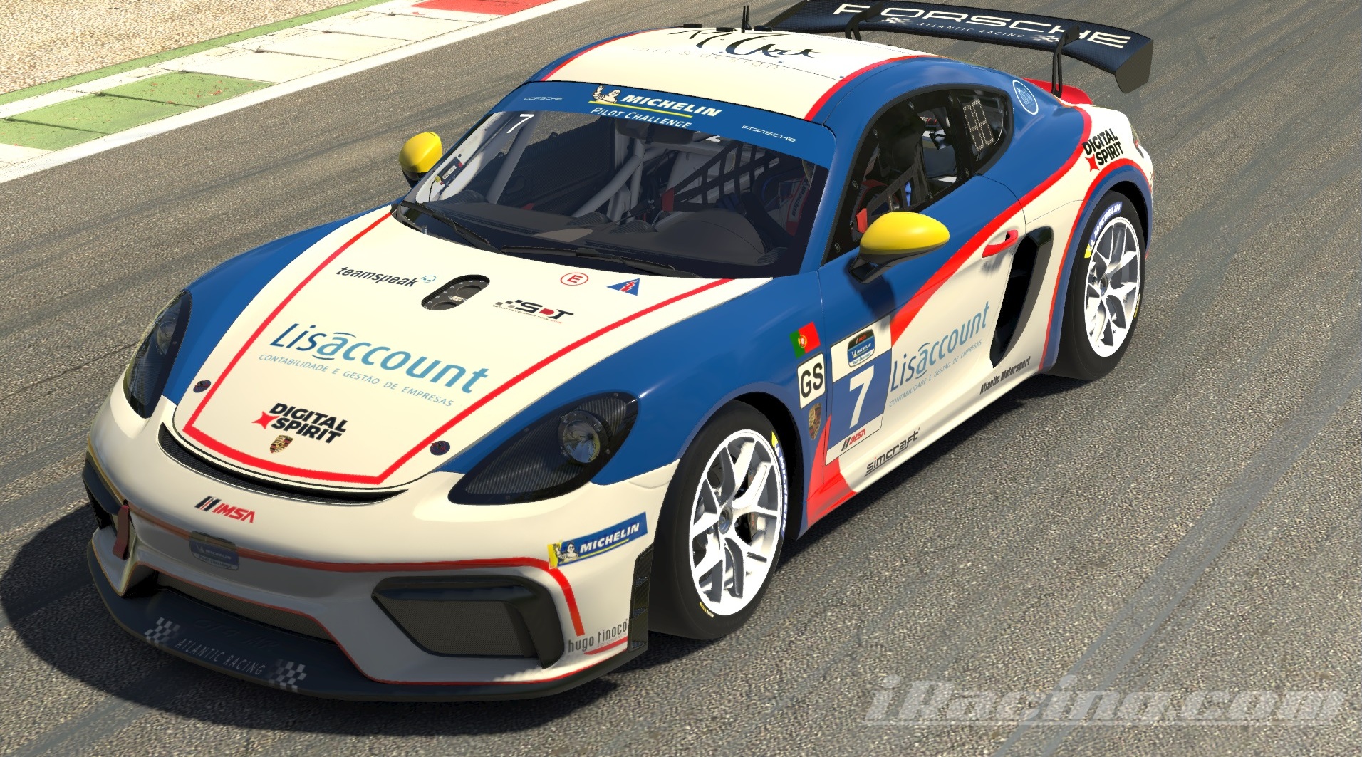 Atlantic Motorsport presents the new Porsche 718 GT4 for iRacing