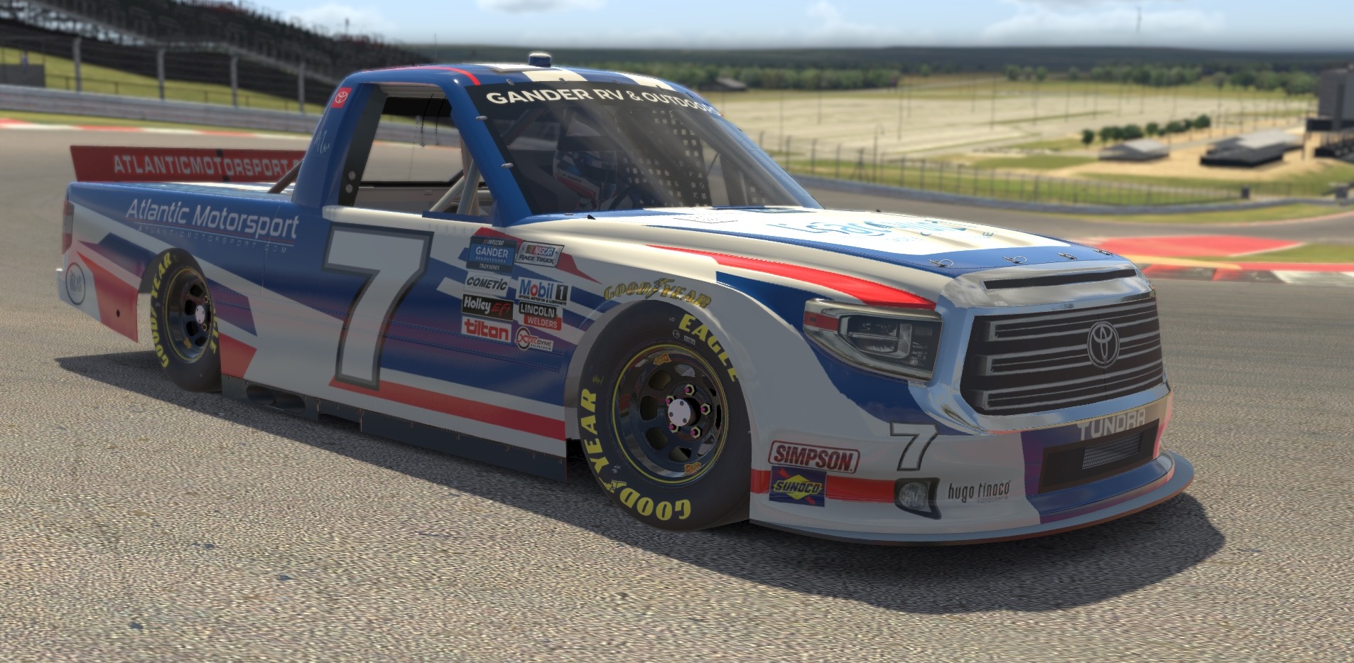 Atlantic Motorsport presents the new Toyota Tundra Truck 2015 for iRacing